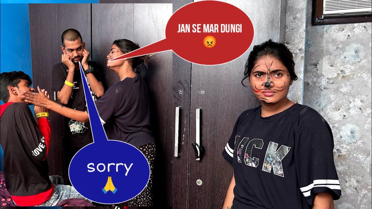Saru ji ko Aisa nahi Karna chahiye tha 😡suraj ko mar di 😭#surajsaruvlogs