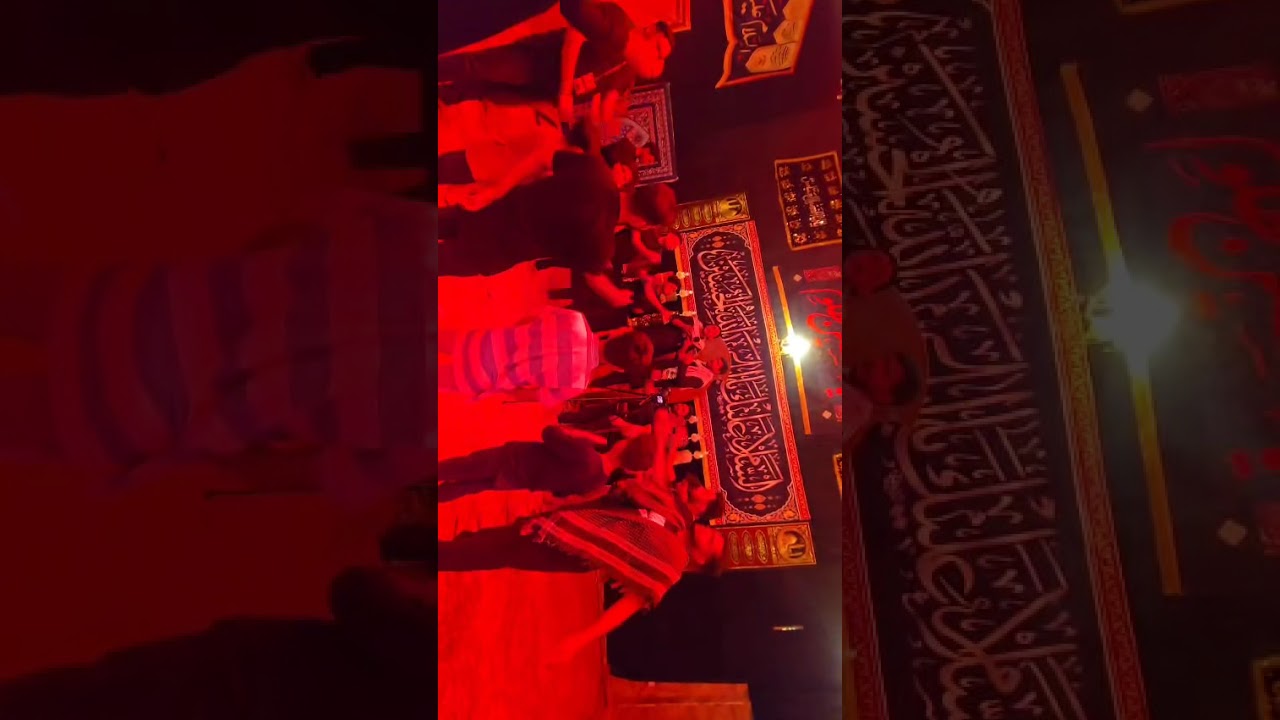 Mere Gareeb hussain noha by Aahad & Azam zaidi mokib 327 karwan e hind 2025 karbala