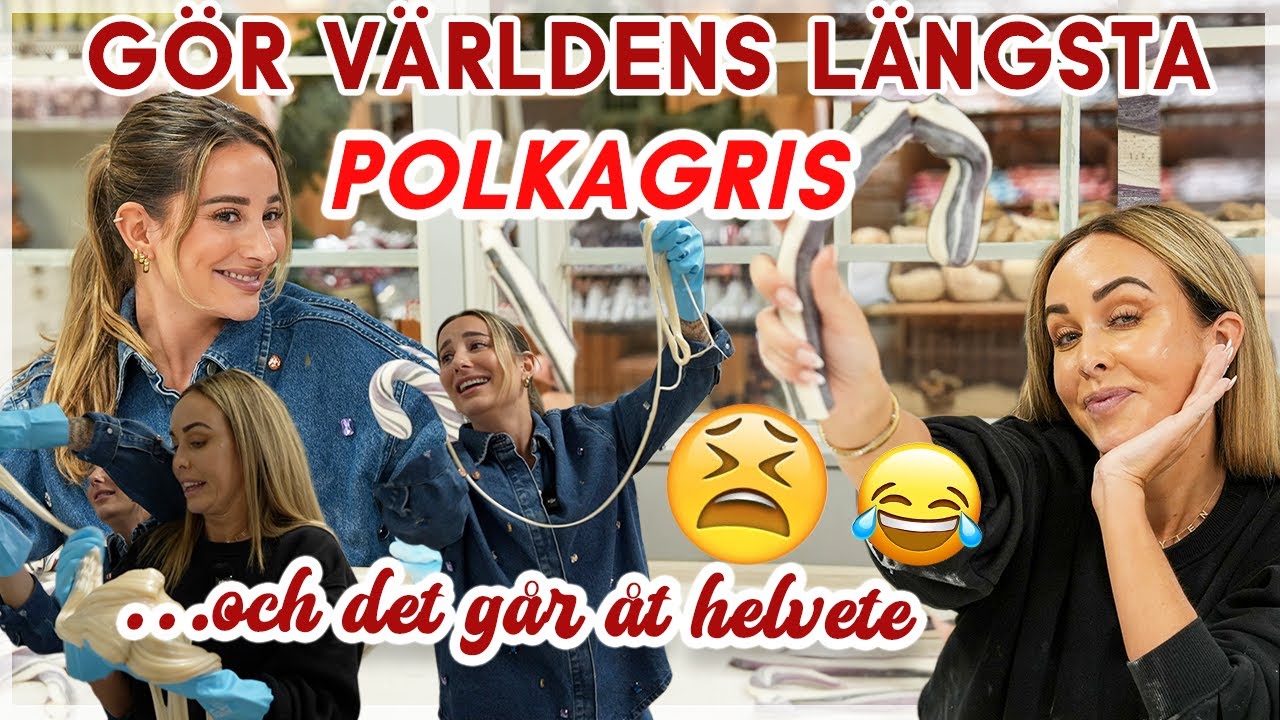 288 meter l&aring;ng polkagris!!!