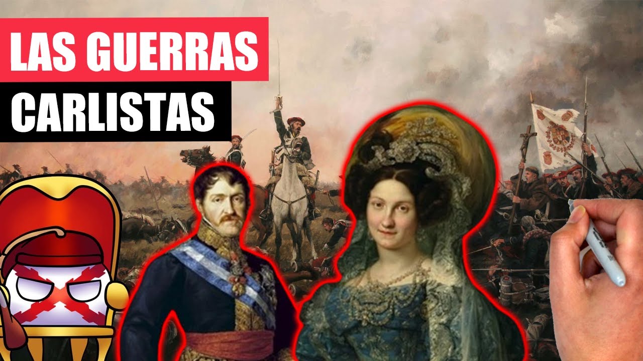 ✅ Las GUERRAS CARLISTAS en 12 minutos | Las GUERRAS que DIVIDIERON a ESPA&Ntilde;A