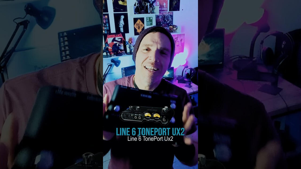 Line 6 TonePort UX2 Presta em 2025? Gravei e produzi um tema com os timbres do POD Farm 2.0 