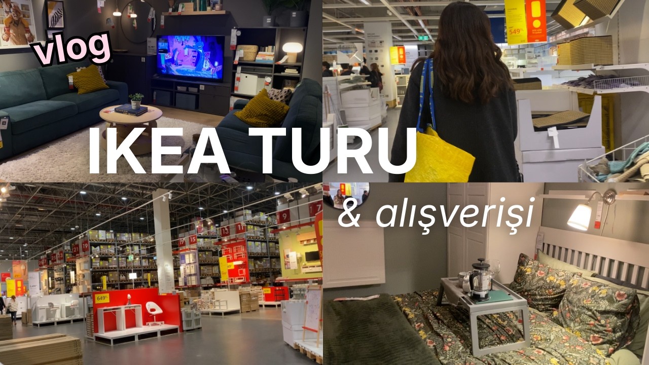 ikea turu ve alışverişi, sakin bir gün | vlog