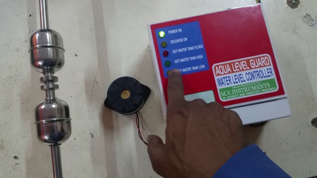 Stainless steel float sensor & water level controller