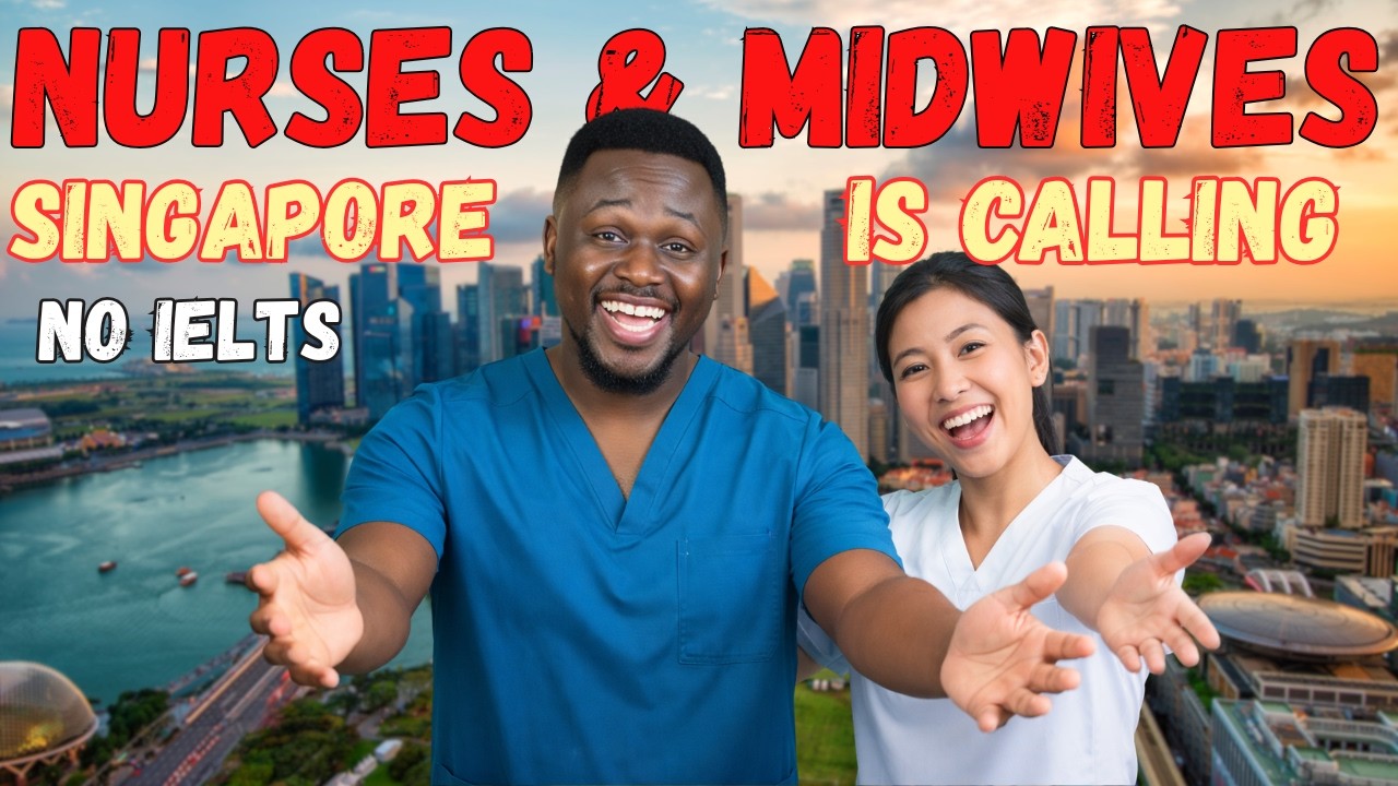 Singapore Is Hiring Nurses & Midwives 🇸🇬|No IELTS Required|Salary Up to $5,500|Step by step guide