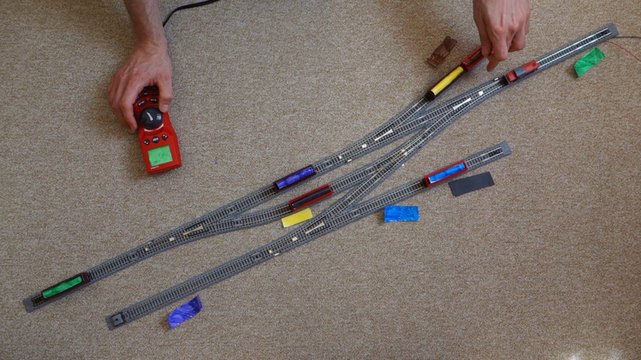 Teppichbahn - Rangierpuzzle - Timesaver (Zeitraffer)