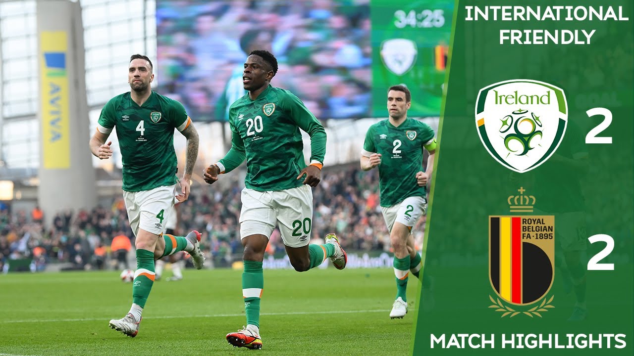 HIGHLIGHTS | Ireland 2-2 Belgium - FAI Centenary Match