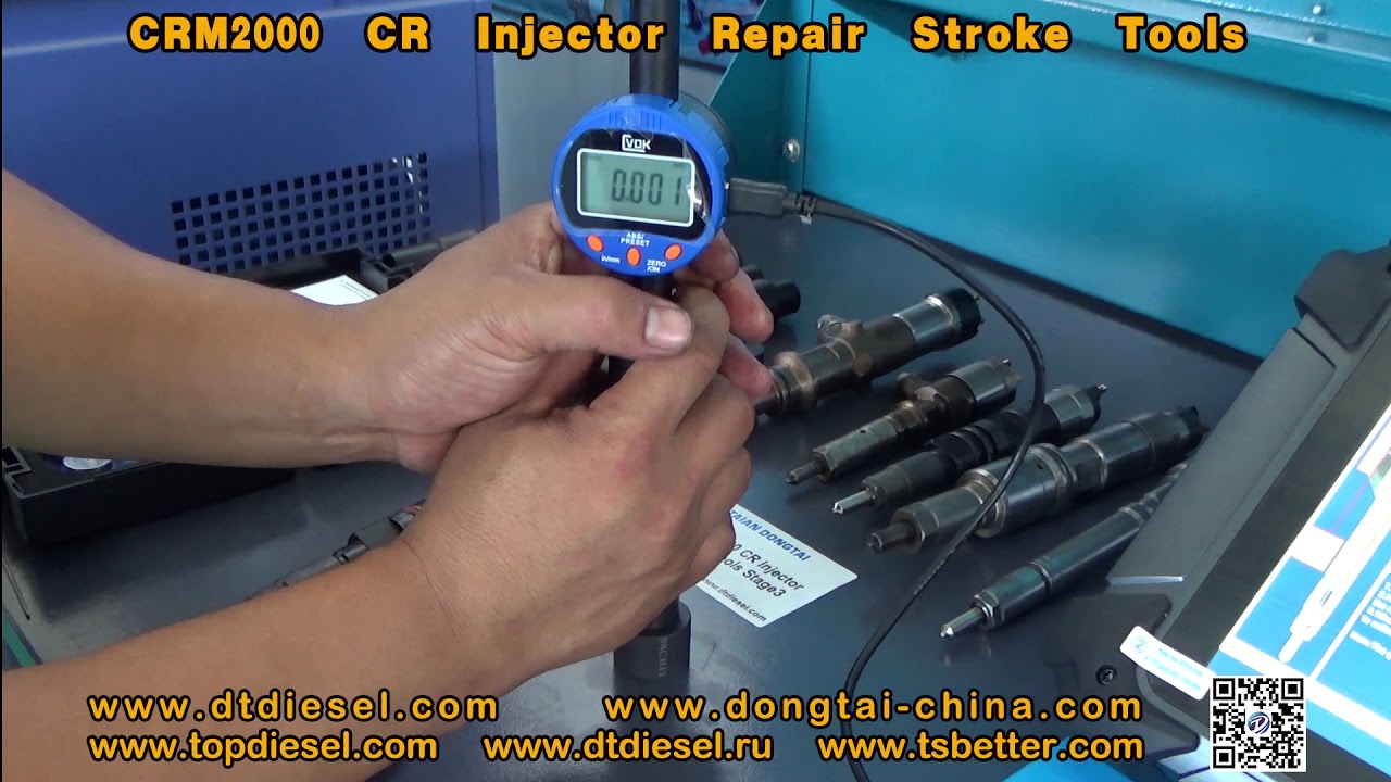 CRM2000 CR Injector Repair Tools Stage 3