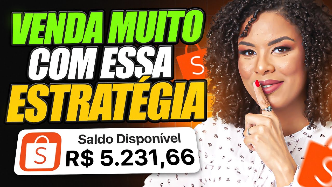 AFILIADO SHOPEE: A MELHOR ESTRAT&Eacute;GIA para VENDER todos os dias pelo celular como AFILIADO SHOPEE