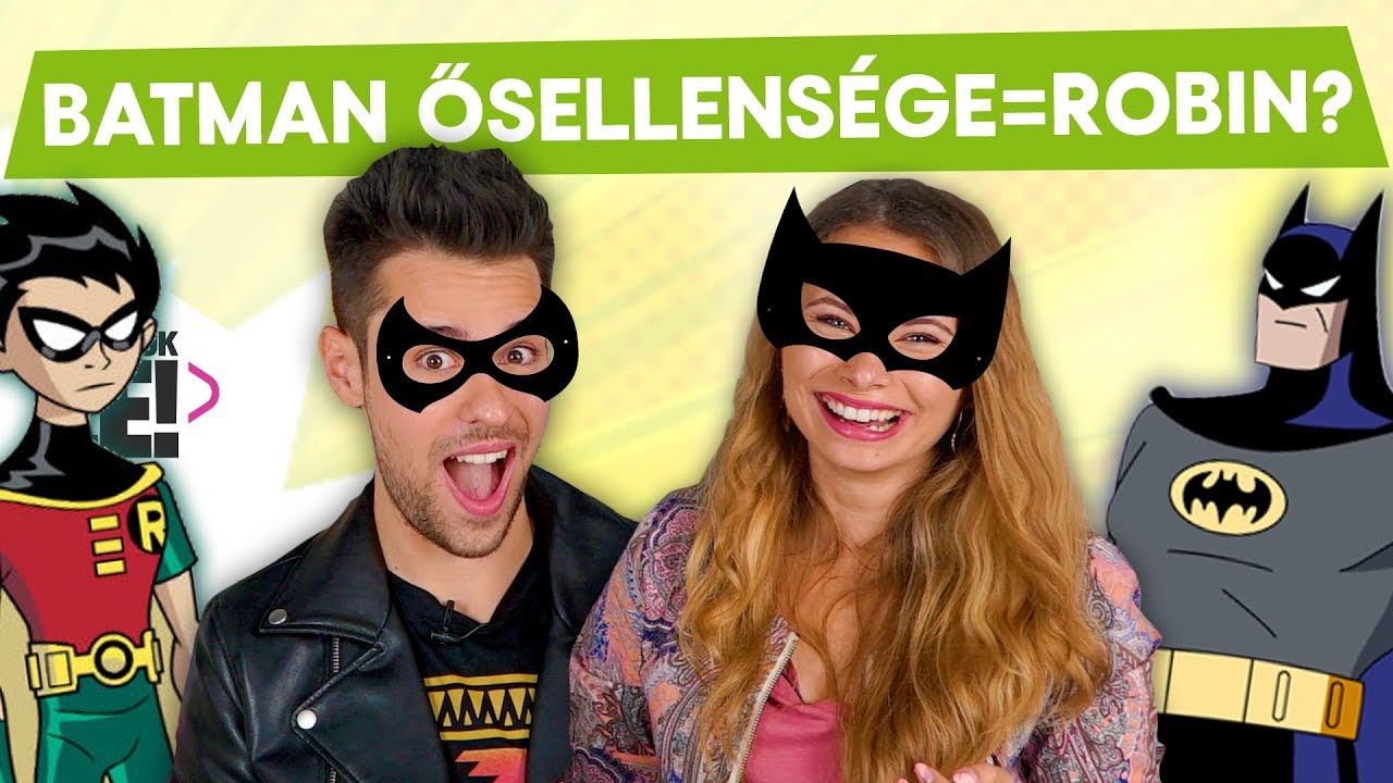 Batman ősellensége=ROBIN??? 😅 Viszkok Fruzsi és Csecse Attila a Csúcsjátszmában | Játsszuk le!