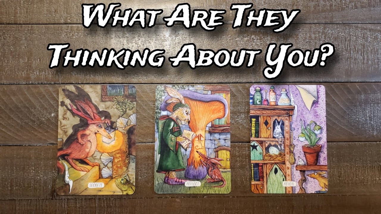 😚💕 What Are They Thinking About You? 💘 Pick A Card Love Reading