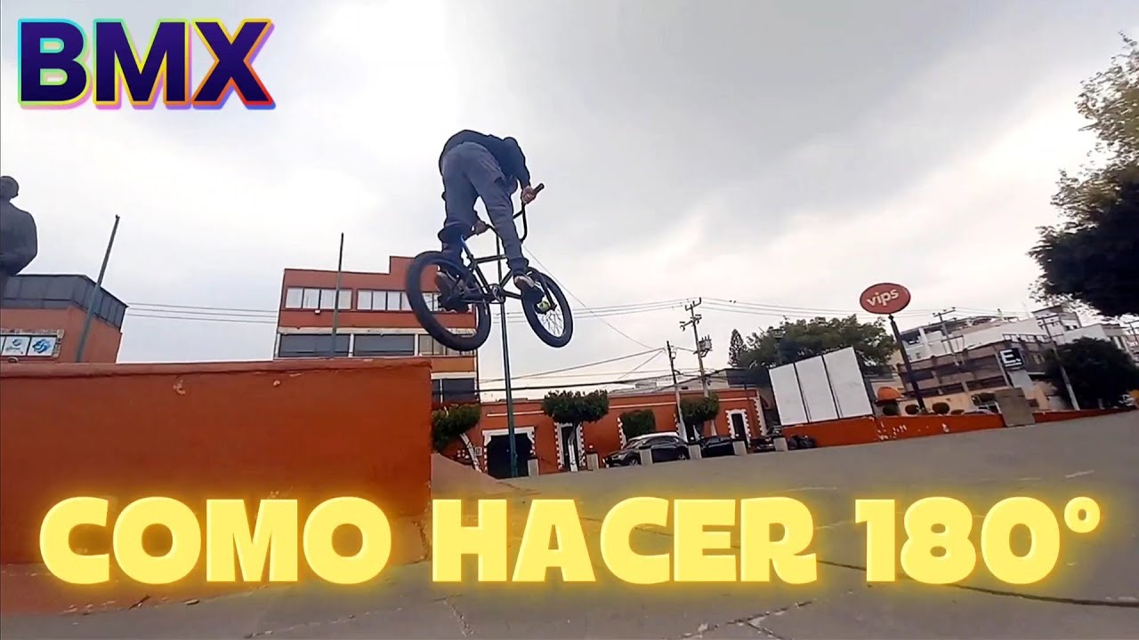 Como Hacer 180 en BMX | David Levi