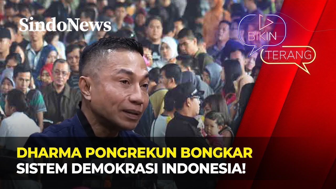 Blak-blakan! Dharma Pongrekun Bongkar Sistem Demokrasi Indonesia | Bikin Terang | 25/01