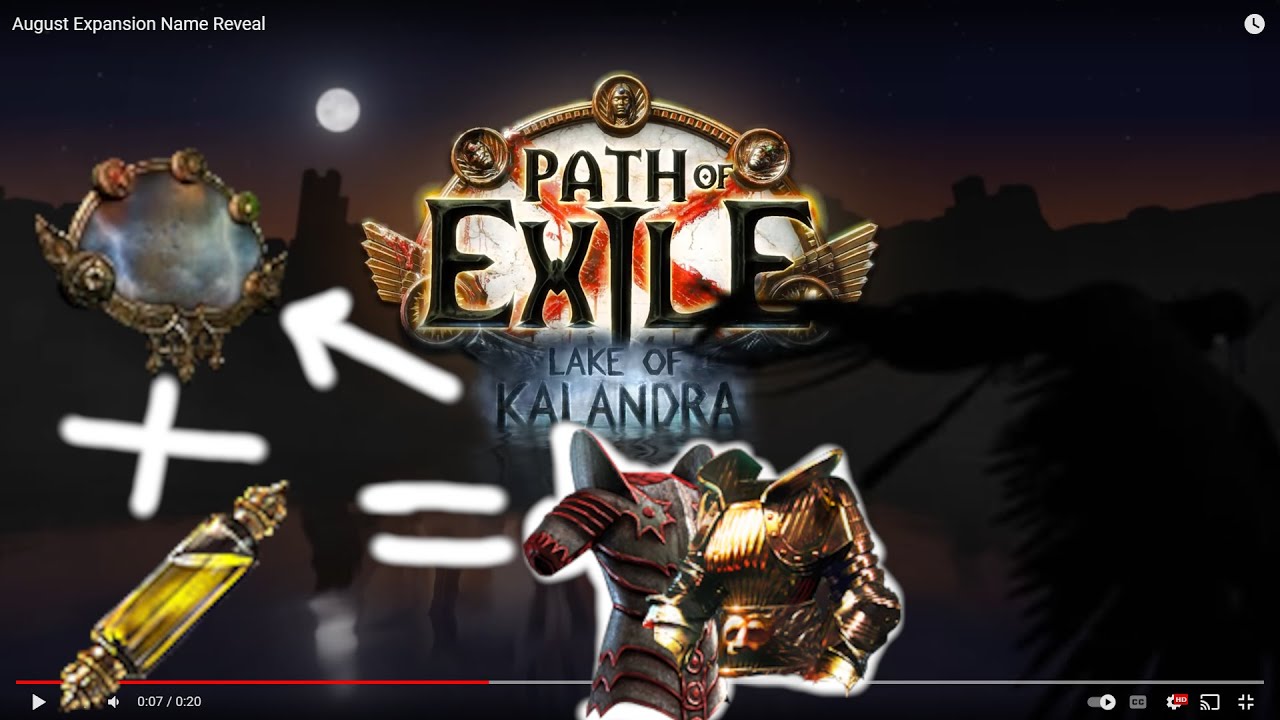 Lake of Kalandra New Mechanic THEORY