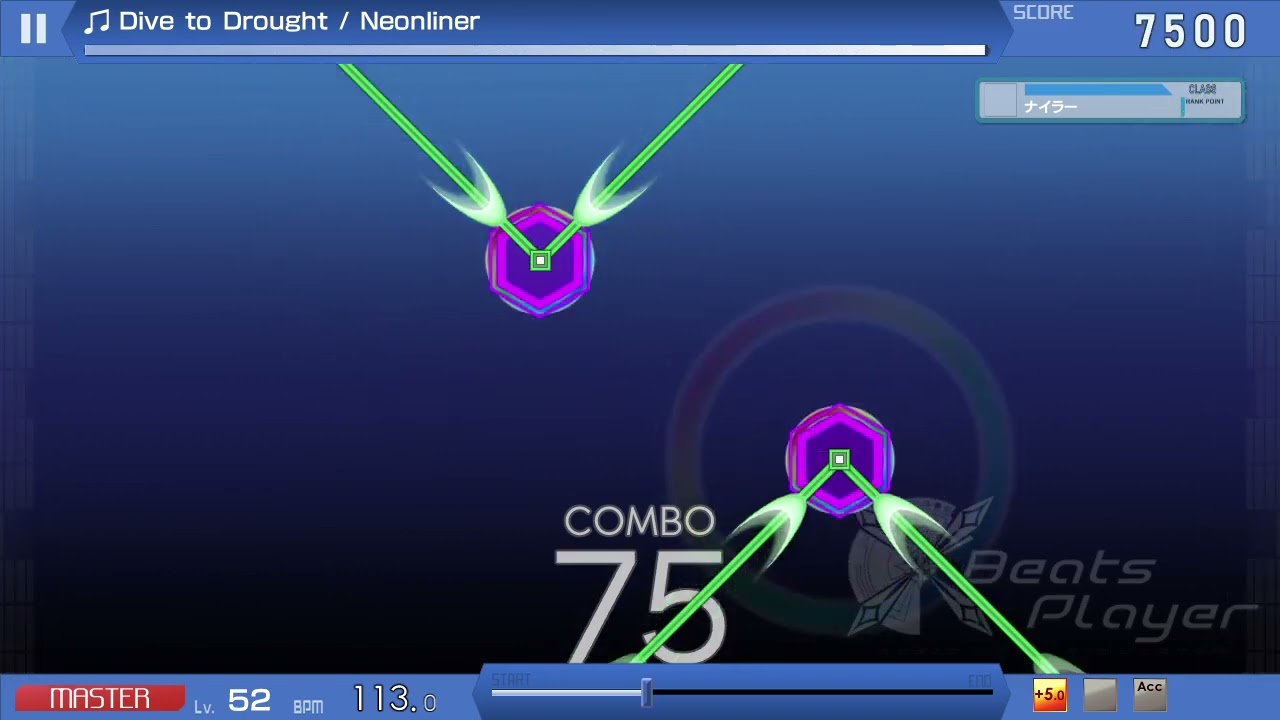 【XBP創作譜面】Neonliner - Dive to Drought [MASTER:Lv52] 【オリジナル曲】