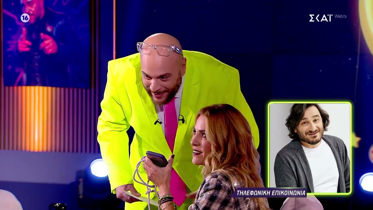 Τηλεφωνική επικοινωνία με τον Βασίλη Χαραλαμπόπουλο,τον οποίο η Τζένη Μπότση θεωρεί κορυφαίο ηθοποιό