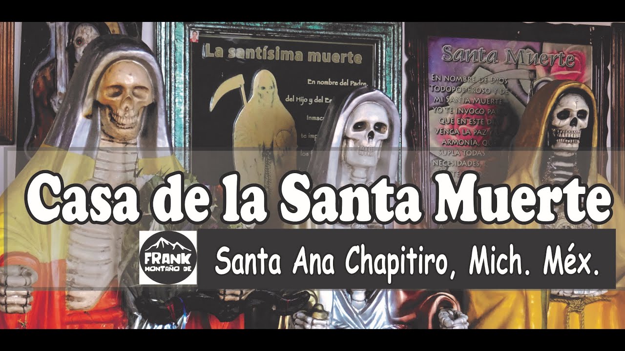 Santuario de la Santa Muerte/ El templo más grande dedicado a la Santa Muerte en Michoacán, México.