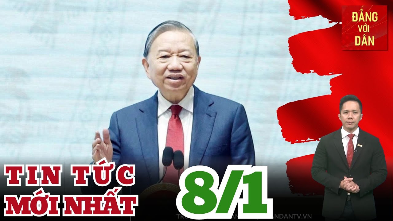 Bản tin 8/1: Tổng Bí thư Tô Lâm: Dứt khoát từ bỏ tư duy không quản được thì cấm