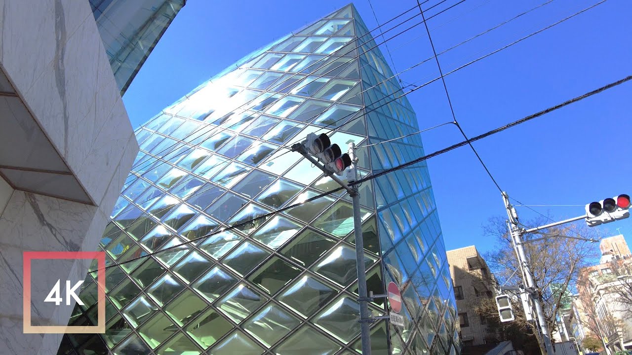 Walking Tokyo 4K - Minami Aoyama’s Flagship Store Street - Comme des Garçons to Prada