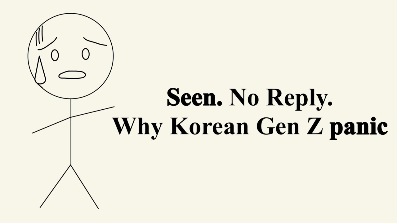 Why Korean Gen Z HATE Being Left on Read