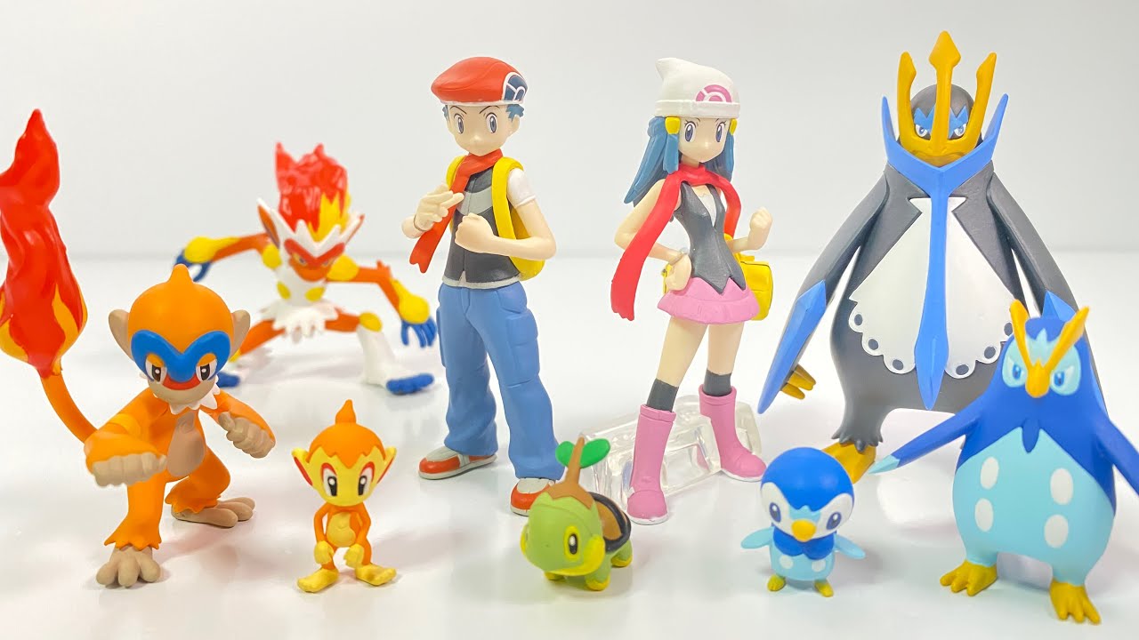 ポケモンスケールワールド シンオウ地方 セット 開封 Pokemon scale world Sinnoh Region Figure 食玩 candy toys