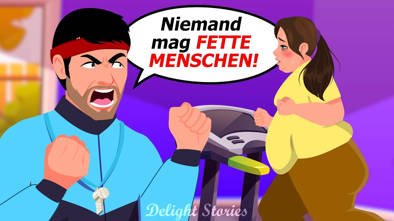 Der Lehrer will mich vom Fett befreien und macht sich über alle in der Schule lustig