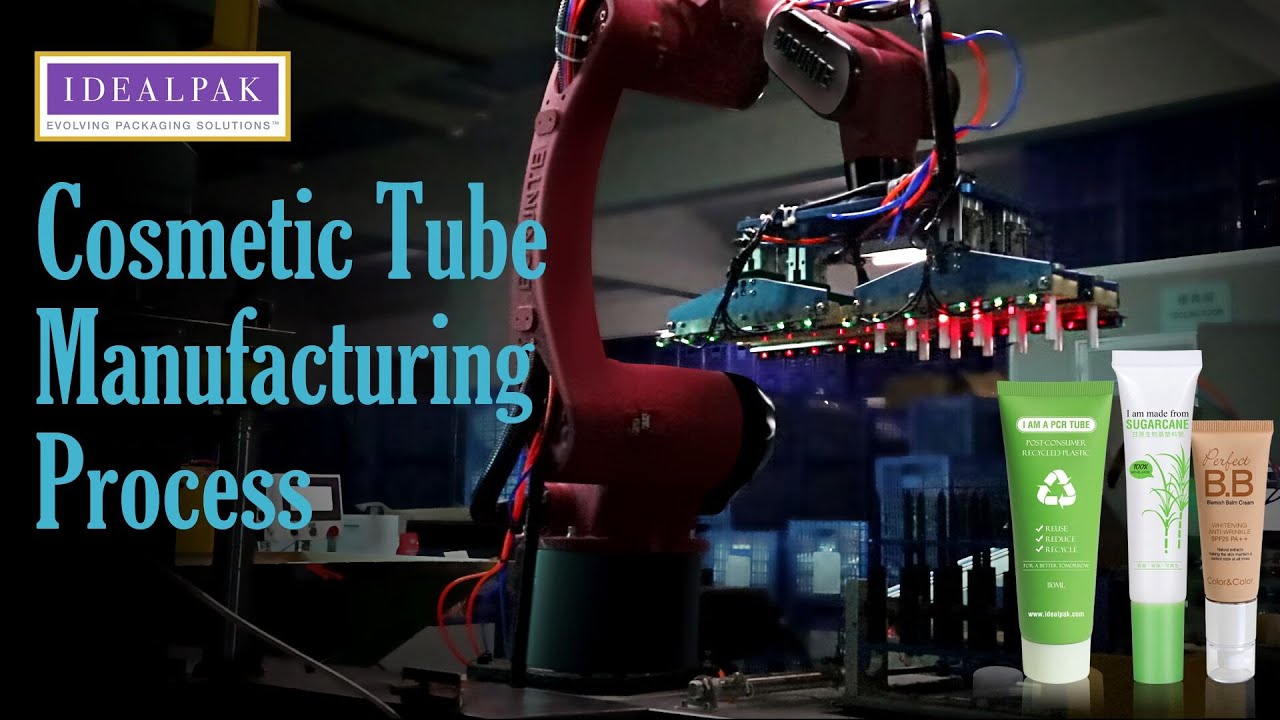 Cosmetic Tube Manufacturing Process Step by Step Extruded Tube