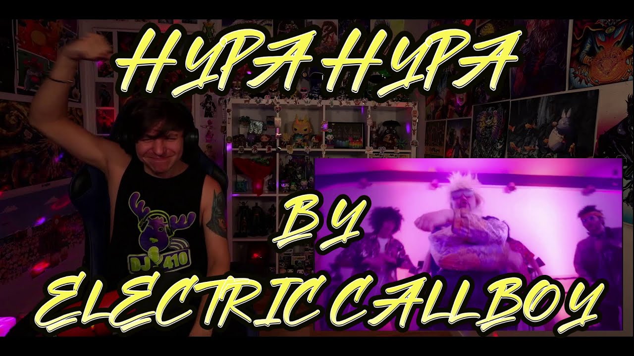 I LOVE THIS BAND!!!!!!!!!!!! Blind reaction to Electric Callboy - Hypa Hypa