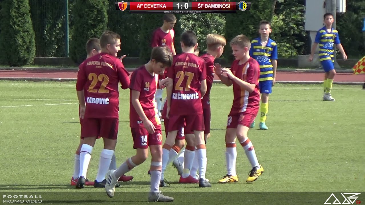 ⚽ OMLADINSKA LIGA FSKS | AF Devetka 🆚 ŠF Bambinosi 1:0 | generacija 2009-2010 ⚽