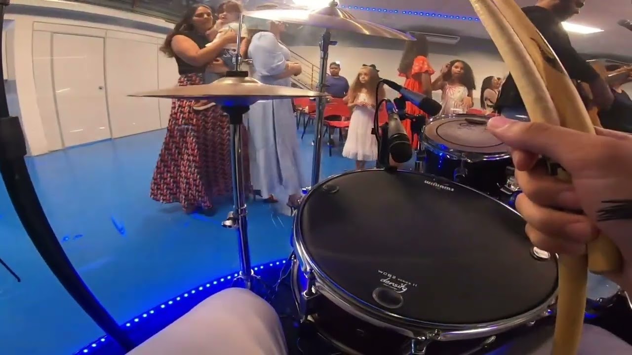 Tentando Tocar O Encontro😐😬  - Drum Cam