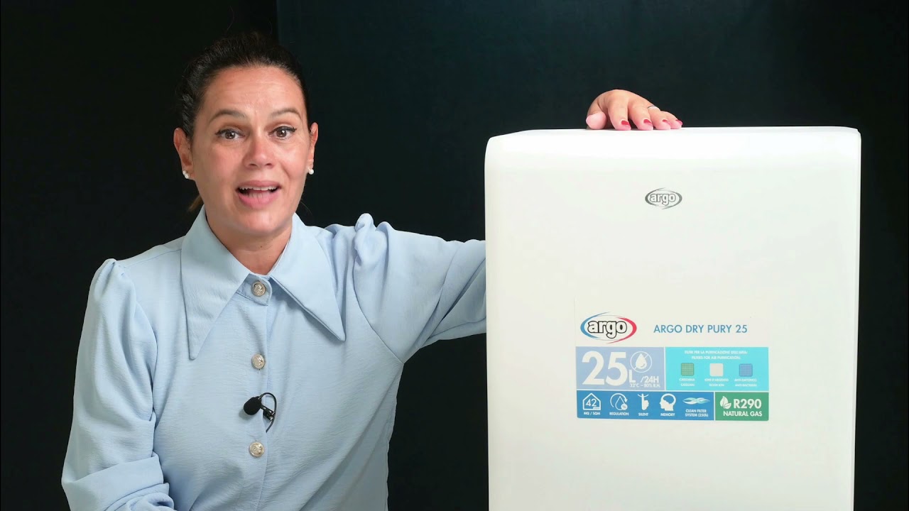 ARGO Dry Pury 25: la purificazione e la deumidificazione insieme