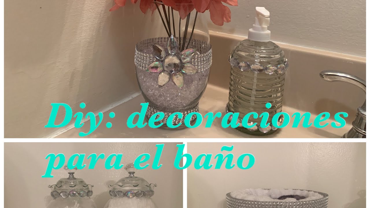 DIY: DECORACIONES PARA EL BAÑO