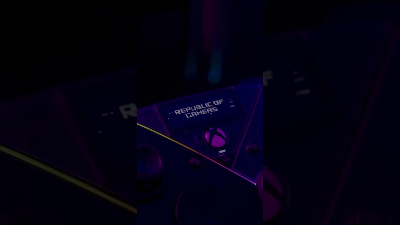 How sick is the Rog Raikiri Pro?! #rog #raikiripro #xboxcontroller #asusrog #elitecontroller