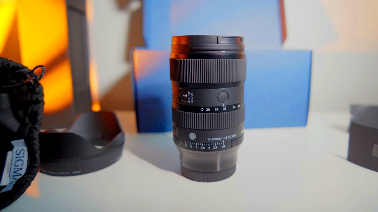 Sigma 17-40mm f/1.8 Sony E Unboxing