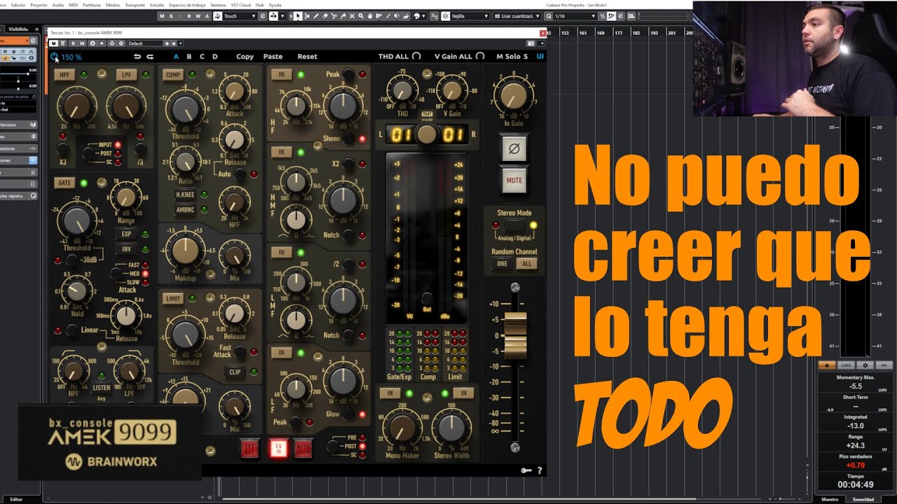 El plugin más completo para mezclas PRO - AMEK 9099 Plugin Alliance Brainworx - Descripción