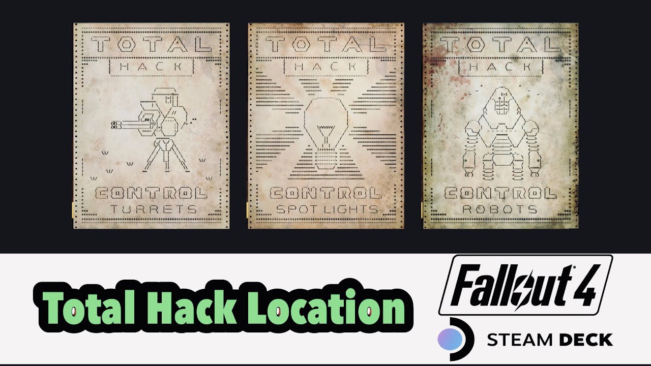 Fallout 4: Total Hack Magazine Comic Book Location / Steam Deck