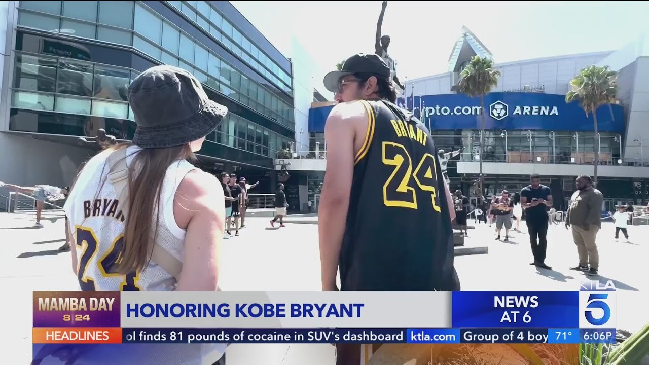 Los Angeles celebrates Kobe Bryant Day