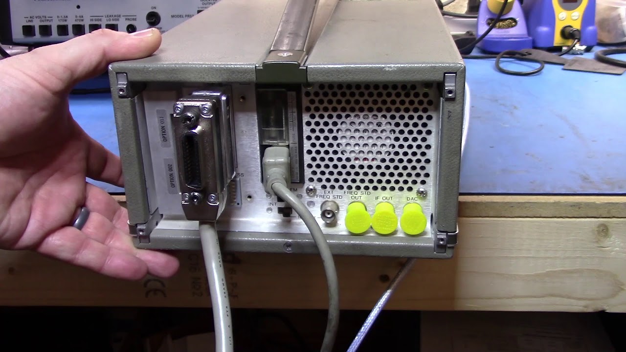 HP 5342A Counter - User Error