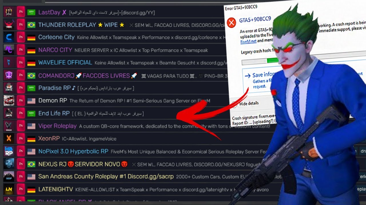 CRASHANDO PLAYERS NO FIVEM/GTA RP COM HACK MOD MENU ! - STAN MENU