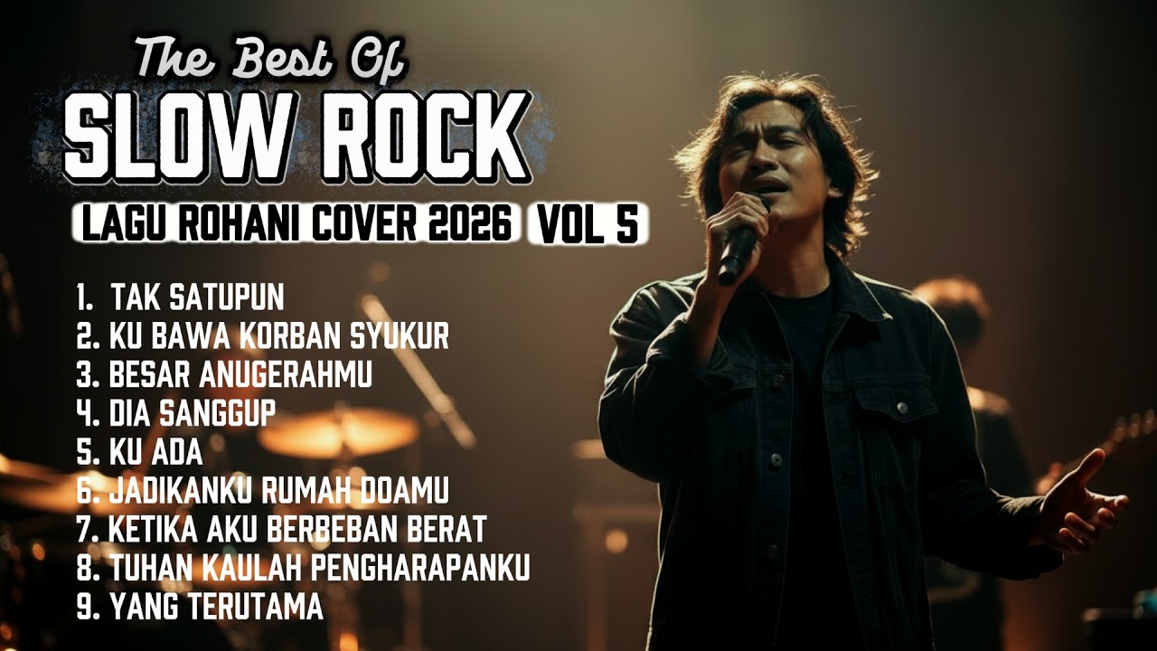 LAGU ROHANI SLOW ROCK VOL 5 (TAK SATUPUN) ✝️ COVER TERBARU 2026