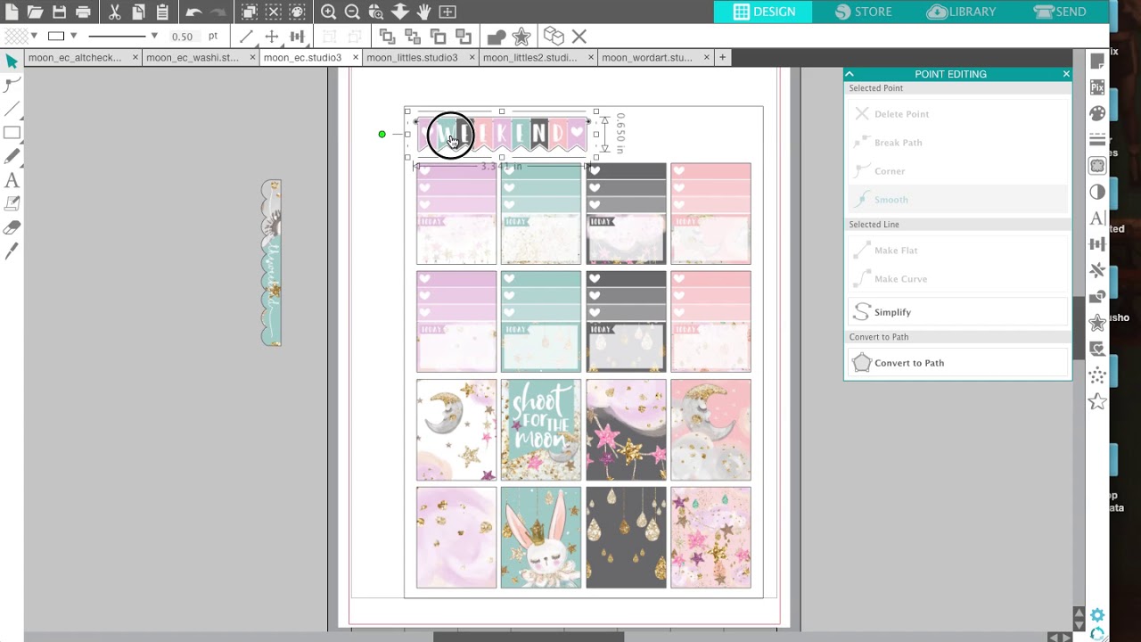 How to put Silhouette Files in Cricut Design Studio