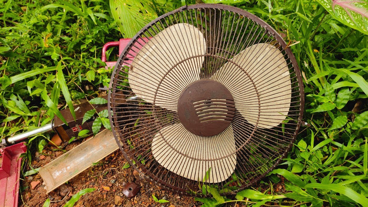 Restoration of 20 Year's Old Abandoned Fan | Restoring Old Rusty Fan