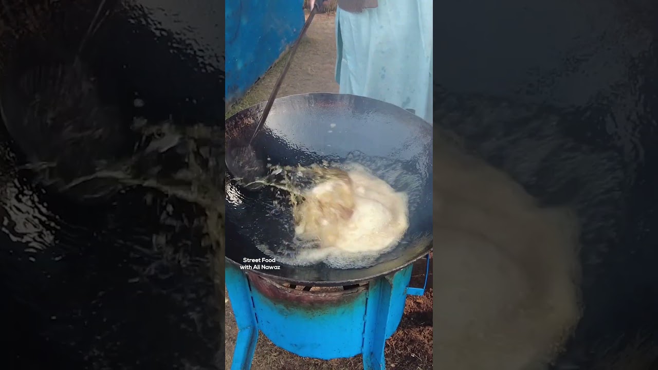 Chole Bhathurey | Pathoray Making | Bathuray Making Street food