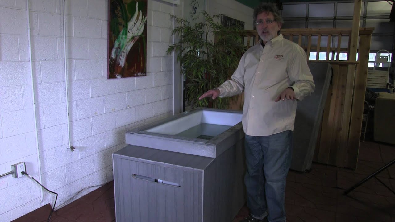 Furo Soaking Tub - Clean, Hot Water, Ready for You to Soak ANYTIME!