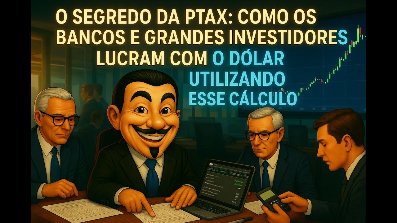 O SEGREDO DA PTAX: COMO OS BANCOS E GRANDES INVESTIDORES LUCRAM COM O D&Oacute;LAR UTILIZANDO ESSE C&Aacute;LCULO