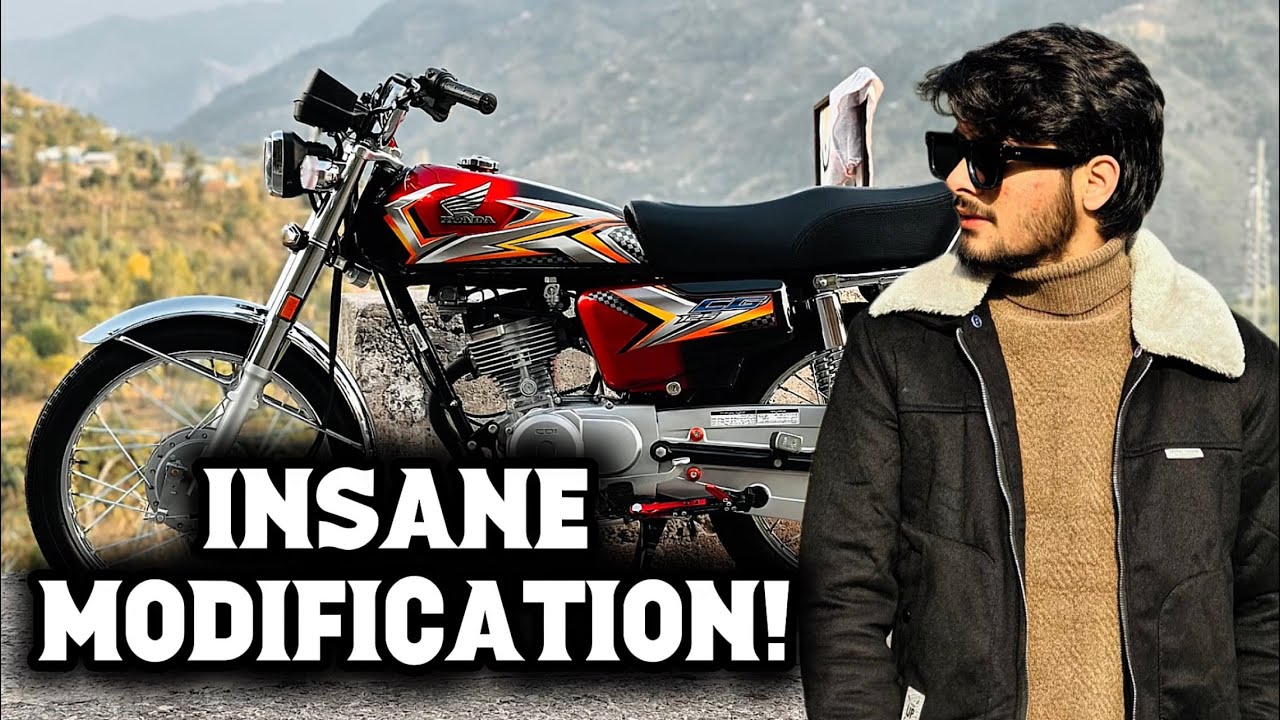 Honda 125 Full Modification Vlog | Complete Custom Build From Start to Finish