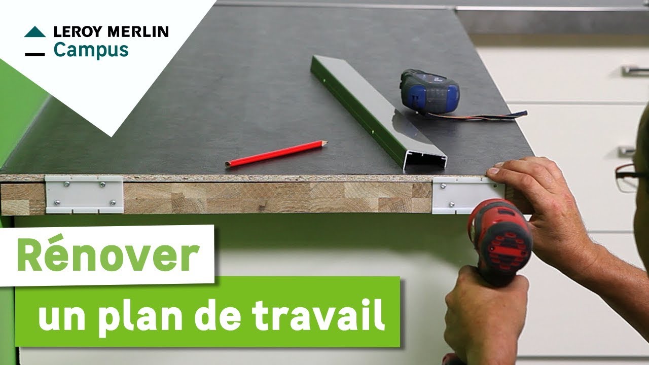 Comment rénover un plan de travail de cuisine ? Leroy Merlin