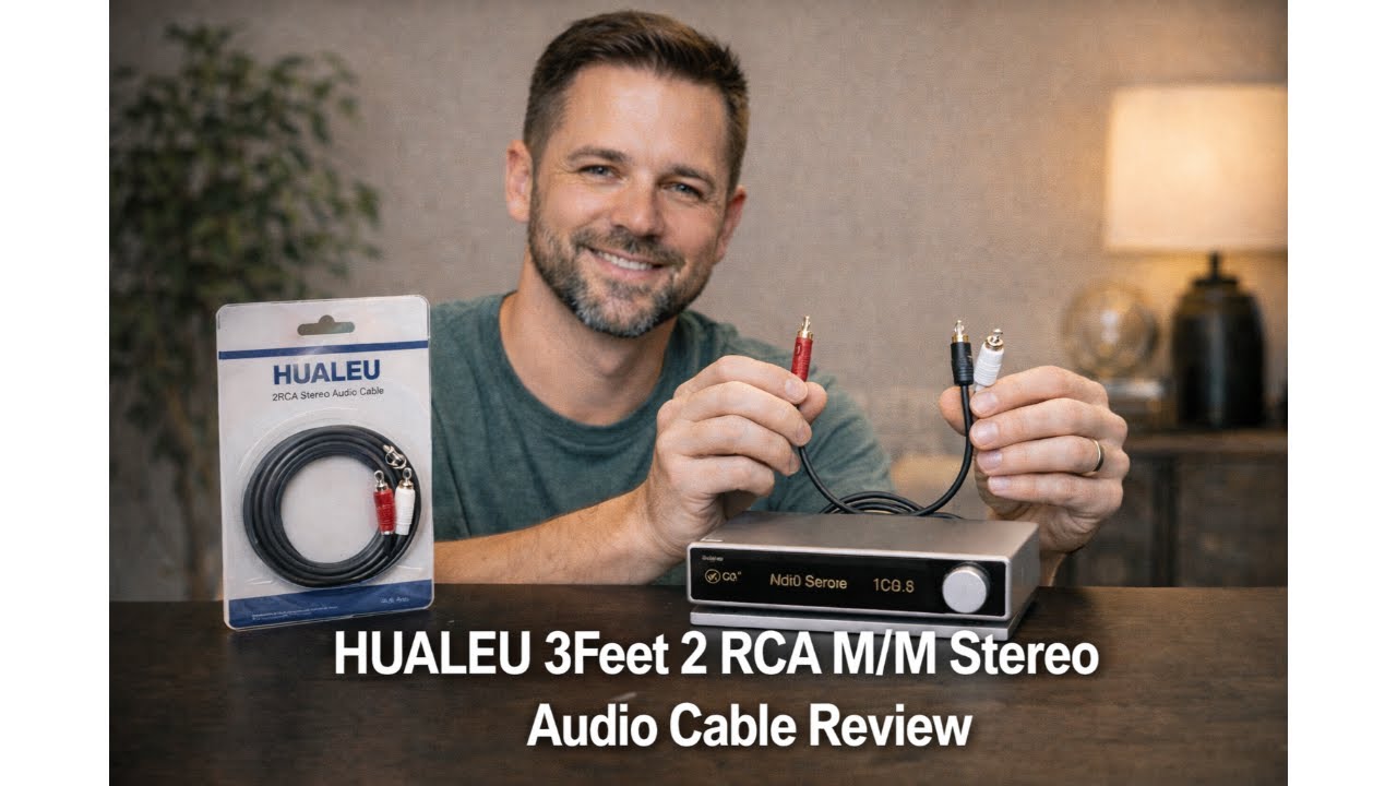 🔊 HUALEU 3Feet 2 RCA M/M Stereo Audio Cable Review – Worth It Before You Buy? 🔊