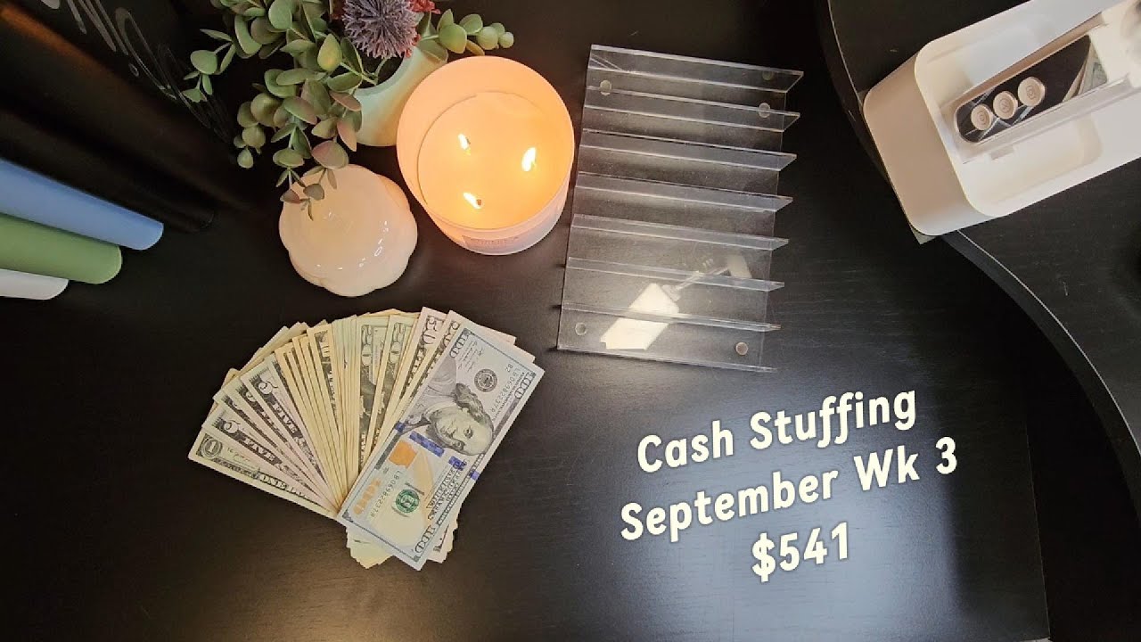 Cash Stuffing September 2025 Week 3 $541