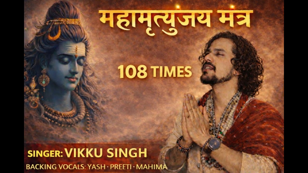 महामृत्‍युंजय🔱 मंत्र | Mahamrityunjay Mantra 108 Time | Vikku Singh