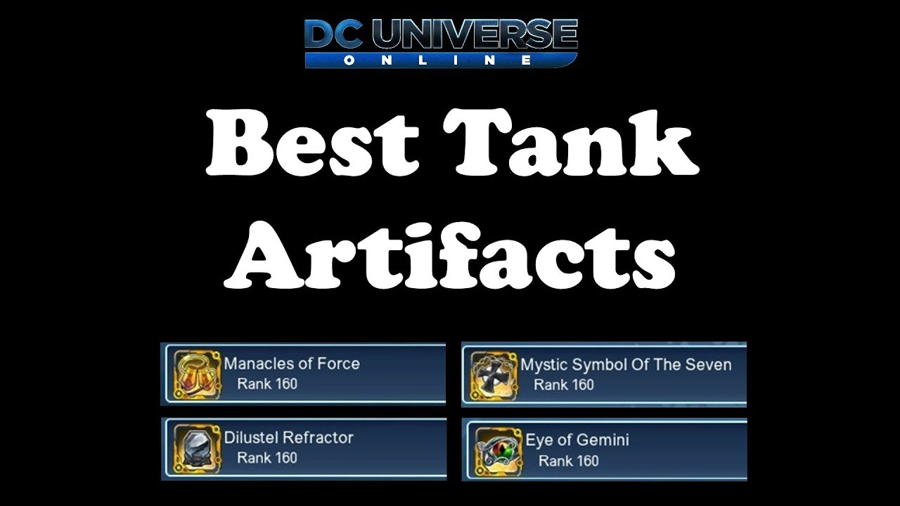 The Best Tank Artifacts! + 160 Rank Stats